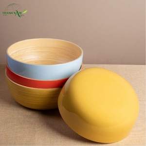 Tazón de Bambú en Espiral Hecho a Mano Ecológico, Tazón para Servir de Diseño Clásico de Thanh Nam Arts (>10L de Capacidad) para el Hogar y el Estilo de Vida - Product Image 6