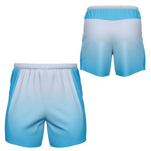 2026 short en maille de polyester décontracté pour hommes personnalisé motif solide avec logo de vente chaude pour l'entraînement sportif et l'entraînement physique - Product Image 4