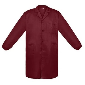 Utilisation hospitalière Vêtements de laboratoire à moindre prix 100% coton Blouse de laboratoire de médecin Prix uniforme Poches vierges respirantes Blouse de laboratoire blanche Manteaux - Product Image 2