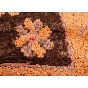 พรมขนสัตว์คลาสสิก Nuray สีเบจและสีน้ำตาล ลายเมดัลเลียนถักด้วยมือ สำหรับห้องนั่งเล่นหรือทางเดินในบ้าน-ขนาด 9x12 ฟุต รูปทรงสี่เหลี่ยมผืนผ้า - Product Image 3