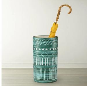 Bleu ciel personnalisé imprimé parapluie support hôtel Restaurant Lobbies décoration de la maison vêtements de pluie maison jardin fournitures stockage élégant - Product Image 2