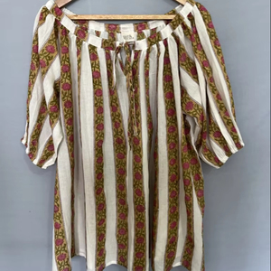 ชุดเดรสยาวแบบใหม่ คอวีลึก สายเดี่ยว ลายดอกไม้ สไตล์ชายหาด ตะวันตก สำหรับผู้หญิง ผ้าฝ้ายเนื้อนุ่ม - Product Image 1