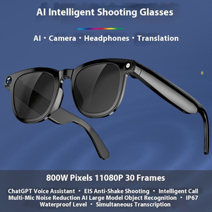 Lentes Inteligentes CY01 con Cámara de 8MP, Video 1080P, Asistente de IA, Resistencia al Agua IPX4 y Carga Magnética - Product Image 3