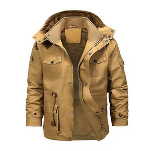 Veste cargo légère pour homme adulte Veste cargo pour homme confortable Veste cargo pour homme décontracté - Product Image 1