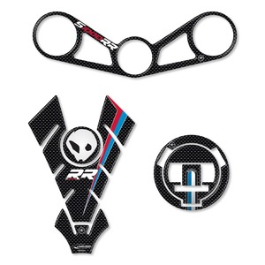 Per BMW S1000RR 2012-2014 Kit Adesivi 3D Personalizzati Protezioni Adesivo Serbatoio Logo Compatibile con Moto S1000 RR - Product Image 1