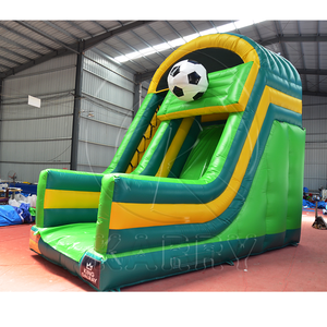 Château gonflable robuste avec toboggan aquatique, structure de jeux commerciale pour centre commercial, trampoline - Product Image 3
