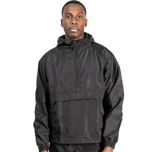 Chaqueta cortavientos por sublimación con impresión personalizada de calidad profesional, impermeable, transpirable, de talla grande, para invierno - Product Image 5