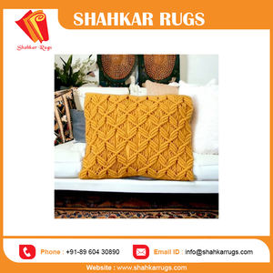 Vente chaude moutarde macramé taie d'oreiller Boho coussin décoratif pour la maison et l'hôtel pour le salon - Product Image 2