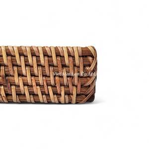 Bandeja de Ratán Natural a Buen Precio, Hecha a Mano, Estilo Bohemio, Diseño Flexible para Servir Diariamente y Uso Doméstico, de Vietnam - Product Image 3