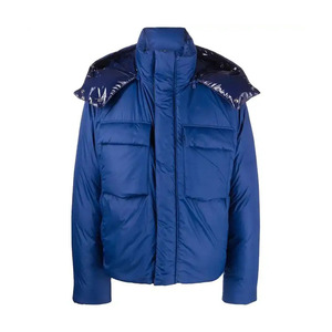 Veste d'extérieur d'hiver pour hommes Manteau de sport à bulles de haute qualité avec impression personnalisée du logo - Product Image 1