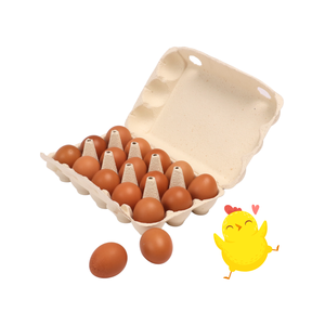 2024 New Arrival <b>Eco</b>-Friendly <b>Egg</b> Packaging Competitive Price 30-Cell <b>Egg</b> Tray Anti-Break Wholesale Compostable Pulp Tray - Product Image 5