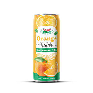 น้ำส้มเนคทาร์ นาวอน ผลิตแบบ OEM ขายส่ง น้ำผลไม้แท้ บรรจุกระป๋อง 320 มล. - Product Image 3