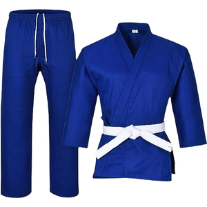 Uniforme de karaté en coton 100 % personnalisé en gros, durable, style OEM ODM, vêtement d'arts martiaux, coupe classique pour le sport - Product Image 5