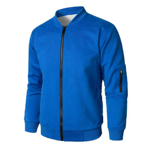 Vêtements d'extérieur Dernier prix Blouson Bomber pour homme Blouson bombardier long pour homme au design bon marché avec impression de logo - Product Image 3