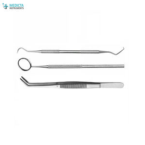Ensemble de 7 Curettes dentaires de qualité supérieure-Curettes orthodontiques en acier inoxydable - Product Image 5