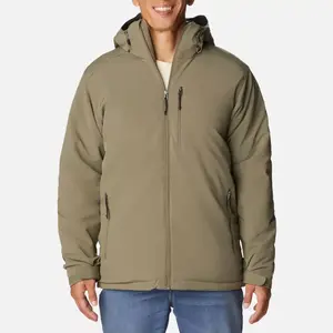 고품질 큰 모피 칼라 오리지널 캐나다 스타일 남성용 플러스 사이즈 구스 다운 재킷 남성용 야외 겨울 자켓