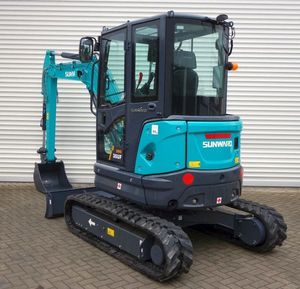 Para Sunward SWE 35UF Low Hours Crawler Loader Cargador frontal con motor Kubota Huade Cilindro hidráulico Llave de carga - Product Image 3