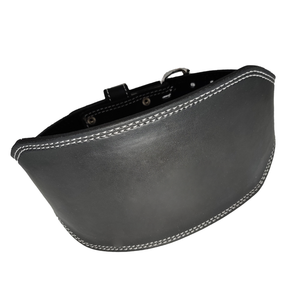 Cinturón de cuero de vaca resistente personalizable 100% cinturones de inmersión de levantamiento de pesas de gimnasio originales con logotipo personalizado - Product Image 3