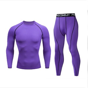 Survêtements de sport pour homme, ensemble de course et de fitness, vêtements de sport, vêtements de compression, survêtement à séchage rapide, vêtements de sport élastiques - Product Image 4