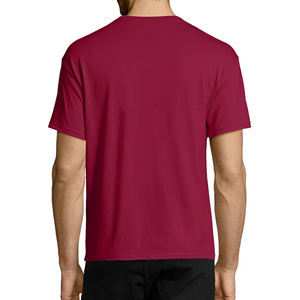Fabricante de ropa de Bangladesh OEM personalizado de gran tamaño de marca Logo impreso de alta calidad Casual Camiseta para los hombres - Product Image 2