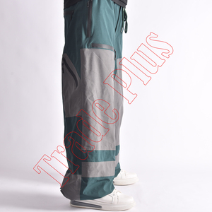 2025 unisexe classique Ski snowboard pantalon 100 pour cent Nylon imperméable coupe-vent respirant Durable avec fermeture éclair vêtements d'hiver - Product Image 4