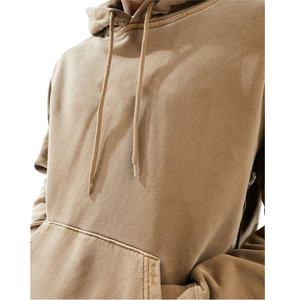 Sweats à capuche personnalisés pour hommes Pull-over uni blanc personnalisé Fabricant de sweats à capuche en éponge française 100% sweats à capuche en coton pour unisexe - Product Image 5