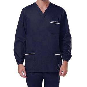 Hospital de etiqueta privada uniformes médicos uniformes al por mayor de manga larga uniformes médicos de enfermería conjuntos - Product Image 3