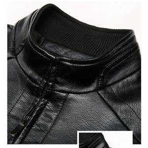 Envío gratis 2025 nuevo estilo Vintage para Hombre Ropa de piel de vaca motorista chaqueta de cuero genuino moda chaqueta de cuero marrón para hombres - Product Image 5
