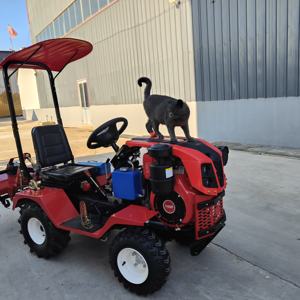 Mini tracteur compact à chenilles automatique à 4 roues pour la ferme et le jardin, moteur Yuchai & Changchai, mini tracteur 2 roues motrices - Product Image 4