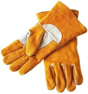 Gants de soudage Tig de meilleure qualité en cuir de chèvre Gants de protection des mains pour soudeurs Gants en cuir - Product Image 4
