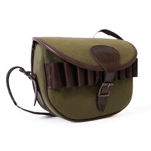 Sac de chasse en cuir noir pour cartouches, étanche, tendance, pour le tir en extérieur, chargement rapide, en cuir de vachette - Product Image 2