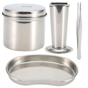 Bandeja hueca profesional de acero inoxidable de alta calidad para laboratorio médico Manual riñón instrumento quirúrgico bandeja hueca - Product Image 1
