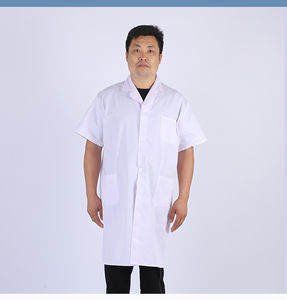 Gran oferta, bata de laboratorio médico profesional para hombres, calidad de gama alta con tela de punto, mangas largas, diseño de enfermera, uso hospitalario - Product Image 6