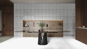 กระเบื้องผนังเซรามิกดิจิตอลแบบมันเงา ขนาด 30x60 ซม. ลายเรขาคณิต สำหรับตกแต่งภายในสไตล์โมเดิร์น - Product Image 2