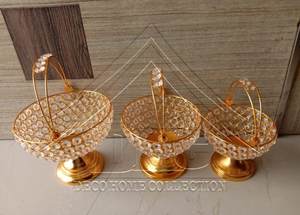 Luxury Gold Crystal Mirror <b>Tray</b> <b>Rectangular</b> Decorative Vanity <b>Trays</b> Metal <b>Mirrored</b> Serving <b>Tray</b> for Wedding Table Decoration - Product Image 5