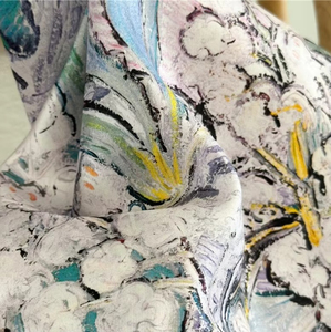 Meilleures offres Logo personnalisé Design carré Écharpe en soie pure de créateur Imprimé 90*90cm Écharpe en sergé imprimé double face Bandana en soie - Product Image 5