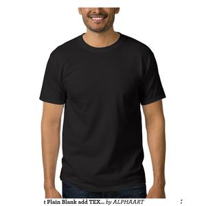 T-shirt grande taille pour hommes T-shirt à manches courtes de couleur unie pour hommes Vente en gros OEM Logo personnalisé de haute qualité T-shirt surdimensionné T-shirt uni - Product Image 4