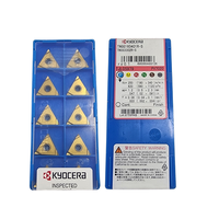 Insert de tournage TNGG160401R-S Cermet de qualité PV7020 avec revêtement PVD en forme de triangle pour acier doux en alliage de carbone de qualité japonaise