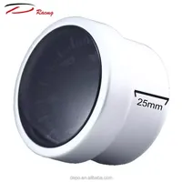 52mm voiture jauge de pression d'huile analogique numérique blanc ambre LED électrique double vue ensemble moteur pas à pas course Auto jauge