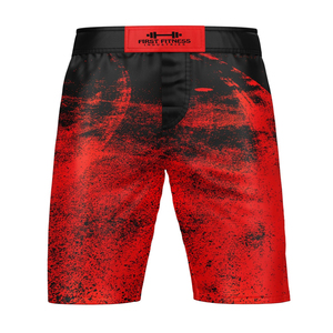 Pantalones cortos MMA con logo personalizado para hombre, ropa de entrenamiento de gimnasio, de la mejor calidad, peso pesado, 100%, sublimación, venta al por mayor - Product Image 1
