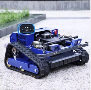 Tondeuses à gazon automatiques électriques à haute efficacité, tondeuse à gazon à rotation zéro, télécommande, sans fil, moteur à essence - Product Image 1