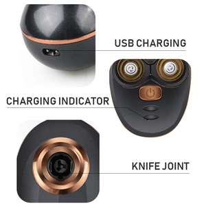 Recortadora Eléctrica Profesional para Mujer, Set de Aseo, Resistente al Agua IPX7, Depiladora de Barba con 5 Cabezales Flotantes, Afeitadora para Rostro - Product Image 6