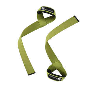 Correas de levantamiento de algodón con diseño de impresión por sublimación personalizado de alta calidad con logotipo personalizado para levantamiento de pesas y entrenamientos de gimnasio - Product Image 2