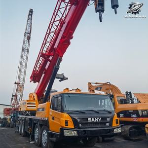 รถเครนไฮดรอลิกเคลื่อนที่ Sany STC800 80 ตัน บูมยืดหดได้ 67.5 เมตร ยี่ห้อจีนแท้ ชั่วโมงการทำงานต่ำ ได้รับการรับรองมาตรฐาน CE - Product Image 3