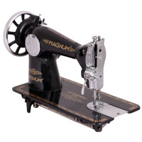 Machine à Coudre Domestique MARS JA2-1, Épaisseur de Couture Max. 7MM, Noire, Colorée (Tons Simples ou Doubles), Manuelle Ronde 12.5