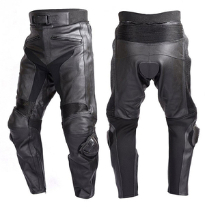 Pantalon en cuir pour homme de haute qualité, design OEM, taille élastique, respirant, protection UV, idéal pour l'hiver et les activités de plein air, best-seller à prix abordable - Product Image 4
