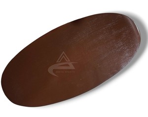 Cepillo de limpieza de cara y cuerpo de caballo de madera de forma ovalada, cerdas naturales suaves, resistente para el cuidado del mejor producto para el cuidado de los caballos - Product Image 3