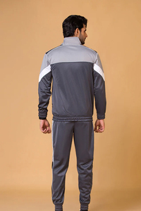 Custom Mens Zipper Track Suit Sets Training Fitness Sports Sweatpants and <b>Hoodie</b> Two Piece Set Tracksuit for Men - Product Image 4