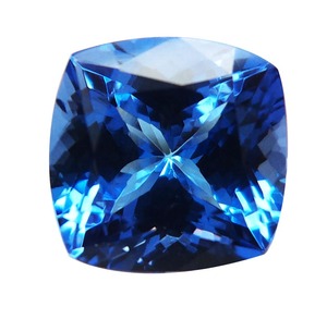 เบาะรองนั่งเหลี่ยมเพชรพลอย tanzanite แบบหลวมธรรมชาติสีฟ้าอัญมณีบำบัดล้ำค่า100% การตั้งค่าเครื่องประดับในราคาที่ดีที่สุด - Product Image 1