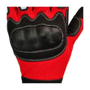 ถุงมือป้องกันแรงสั่นสะเทือนของผู้ชาย TPU สีแดงสำหรับงานตัดด้านช่างน้ำมัน - Product Image 6